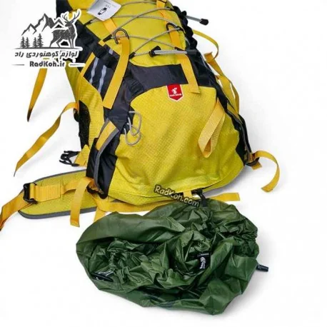 نمای جانبی کوله‌ پشتی قایا ایلمان با طراحی ارگونومیک و بندهای قابل تنظیم