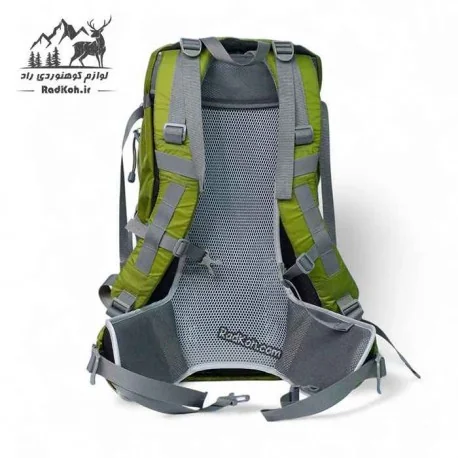 کوله‌ پشتی سبک و مقاوم صخره مدل تریل پک با پارچه ضدآب و جیب‌های جانبی کاربردی