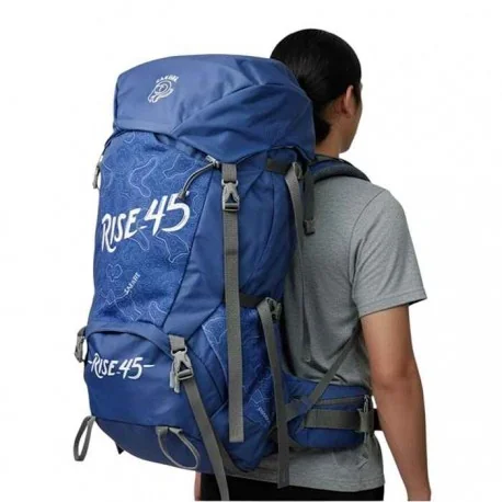 کوله پشتی حرفه ای 45 لیتری صخره مدل رایز رنگ آبی