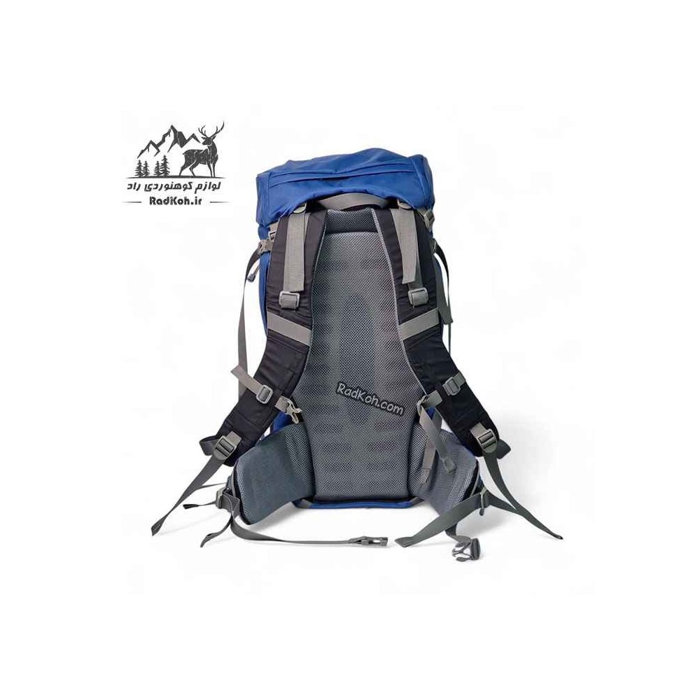 کوله 45 لیتری صخره با جیب‌ های متعدد، دسترسی آسان