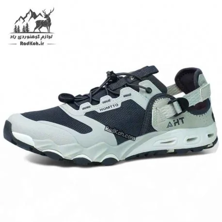 کفش زنانه هامتو مدل 630551B-12 رنگ طوسی/خاکستری تیره