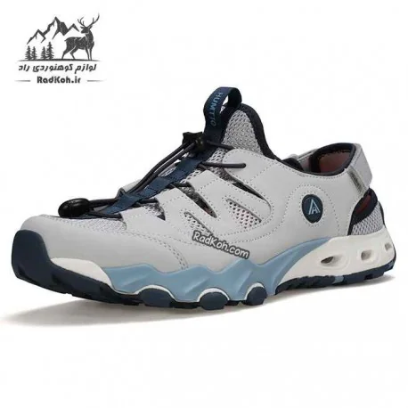 کفش صندل مردانه هامتو مدل 660410A-3 رنگ طوسی/سرمه ای