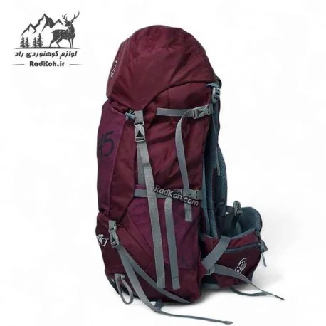کوله‌پشتی ۴۵ لیتری صخره مدل رایز با طراحی کوهنوردی