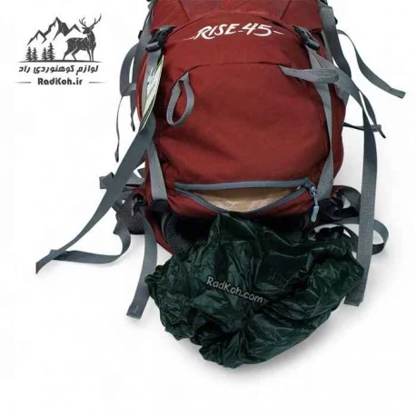 کوله صخره 45 لیتری با پارچه ضدآب و مقاوم در برابر سایش