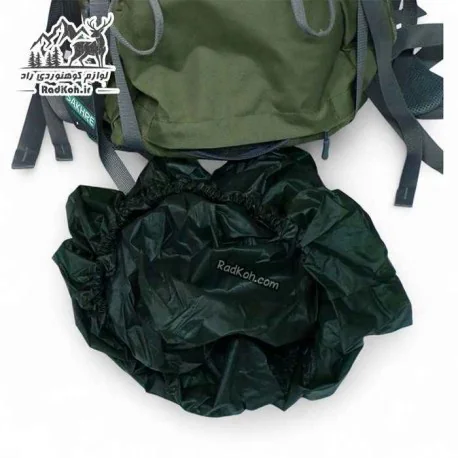 کوله کوهنوردی 45 لیتری صخره مدل رایز با دوخت‌های تقویت‌ شده در نقاط فشار