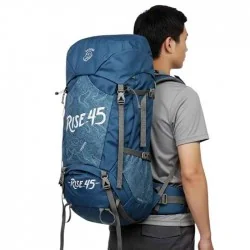 کوله صخره مدل رایز 45 لیتری رنگ سبز کله غازی