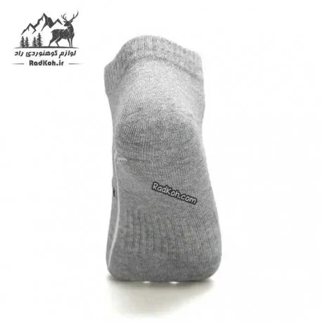 جوراب بچه گانه ساق کوتاه هامتو مدل HB202460-3 طوسی
