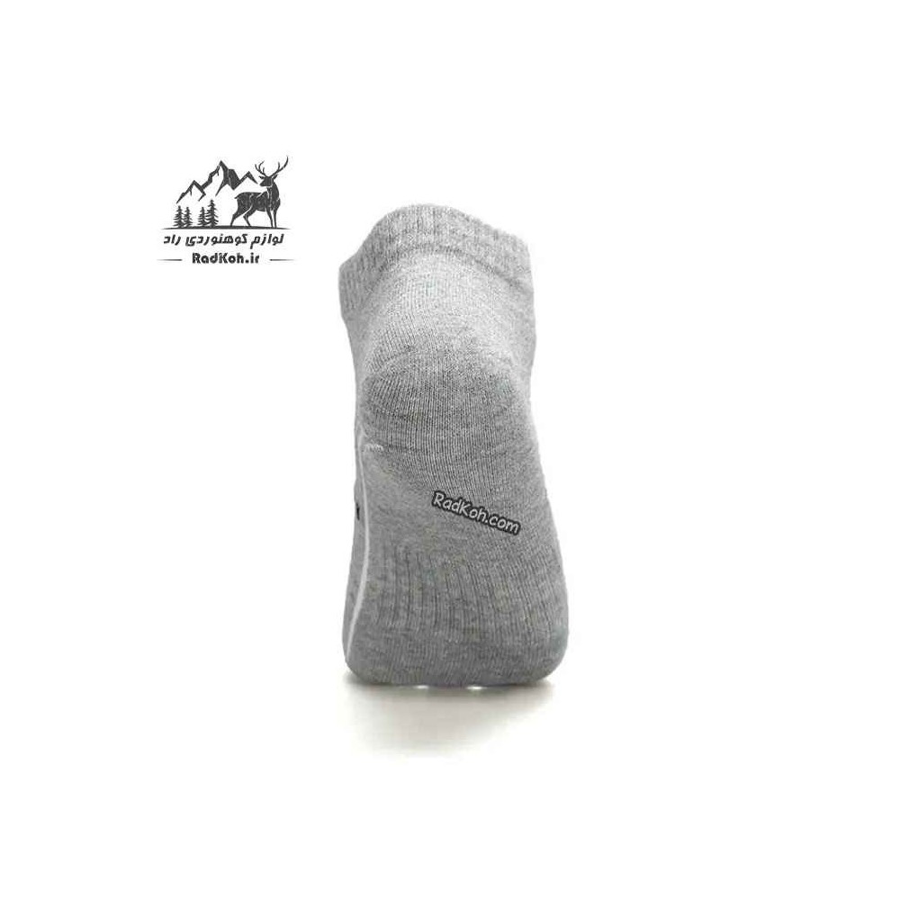 جوراب بچه گانه ساق کوتاه هامتو مدل HB202460-3 طوسی