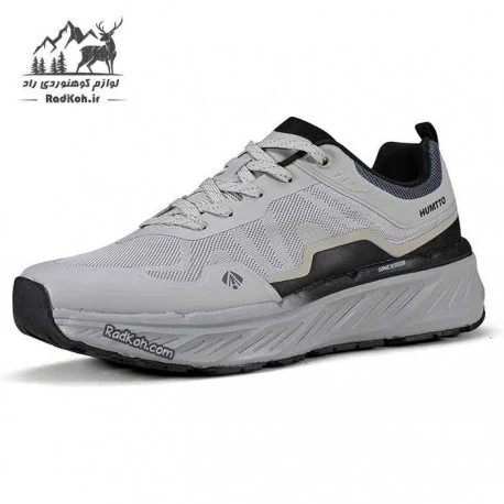 کفش پیاده روی مردانه هامتو مدل 360196A-2 طوسی/مشکی