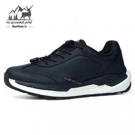 کفش چرم زنانه هامتو مدل 360515B-2 مشکی/سفید