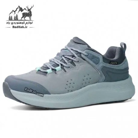 کفش چرم زنانه هامتو مدل 360979B-2 طوسی/خاکستری