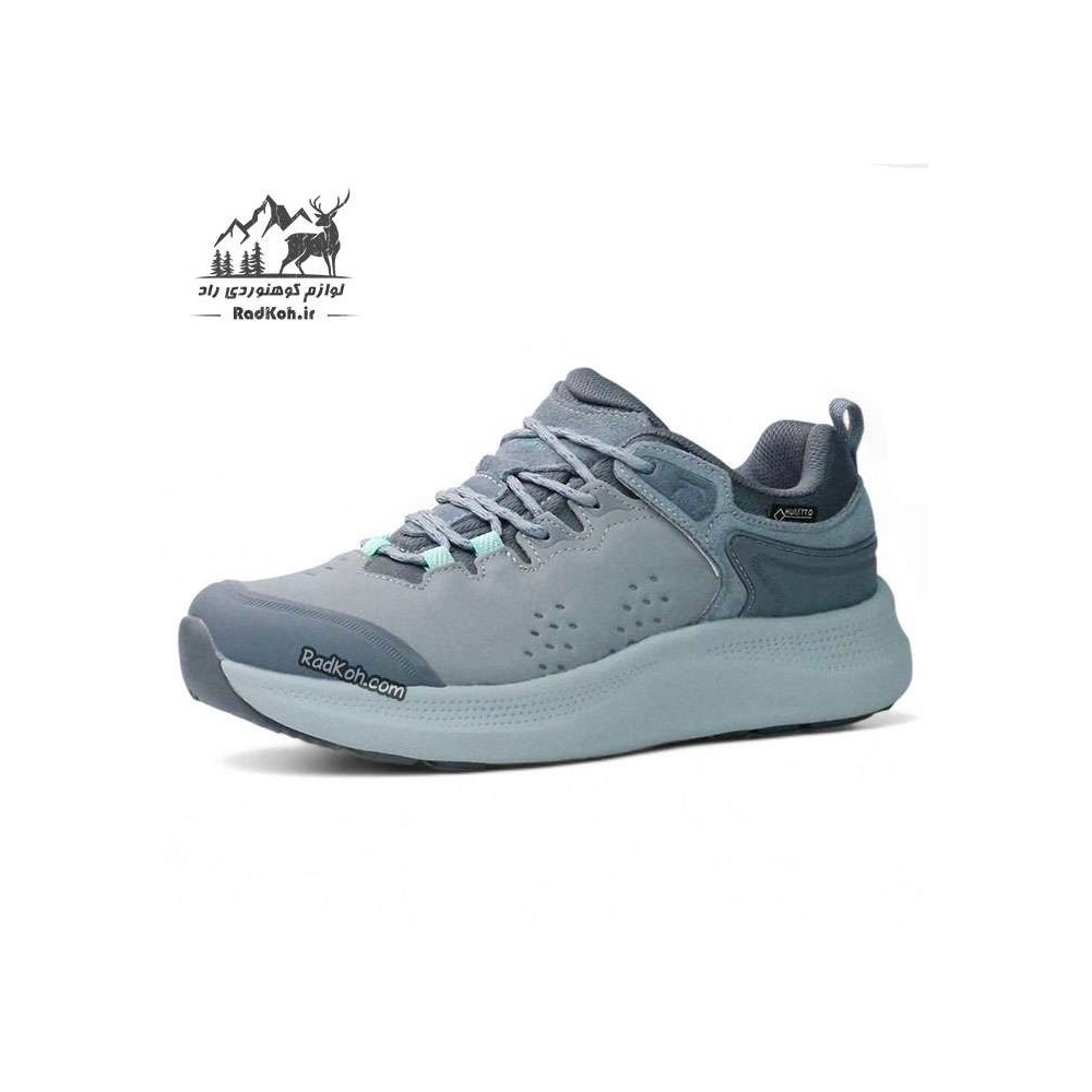 کفش چرم زنانه هامتو مدل 360979B-2 طوسی/خاکستری