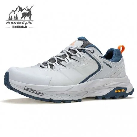 کفش چرمی مردانه هامتو مدل 360348A-3 طوسی/سرمه ای