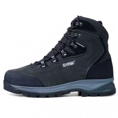 کفش کینگتکس مدل میلان رنگ خاکستری تیره