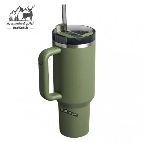 ماگ استنلی 1.18 لیتر مناسب استفاده در خانه، محل کار و باشگاه