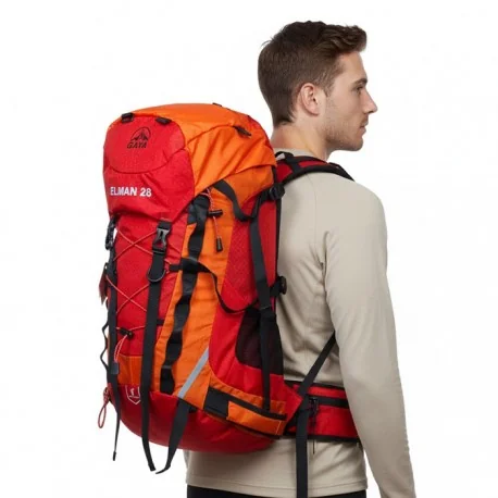 کوله پشتی قایا 28 لیتری مدل ایلمان رنگ نارنجی/قرمز