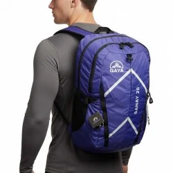 کوله پشتی کوهنوردی 28 لیتری قایا مدل سانای رنگ آبی