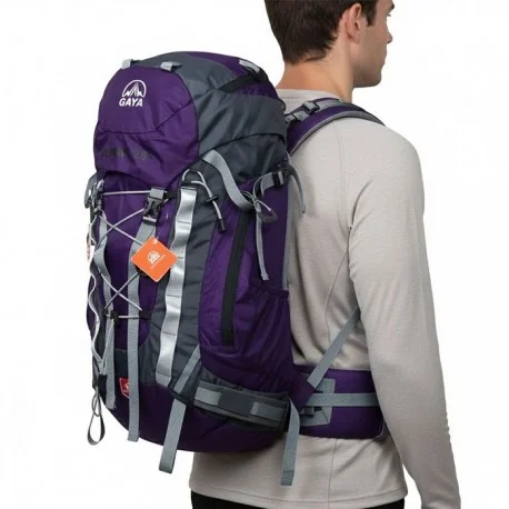 کوله پشتی +۲۸ لیتری قایا مدل ایلمان رنگ بنفش/خاکستری