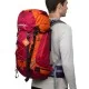 کوله پشتی ضد آب 28+ لیتری قایا مدل ایلمان رنگ نارنجی/قرمز