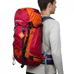 کوله پشتی ضد آب 28+ لیتری قایا مدل ایلمان رنگ نارنجی/قرمز