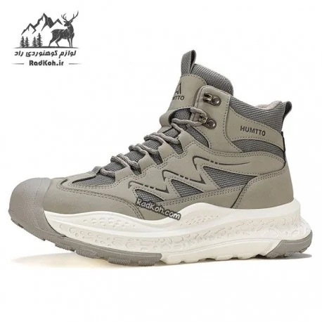 کفش ساقدار مردانه هامتو مدل 260319A-3 خاکی
