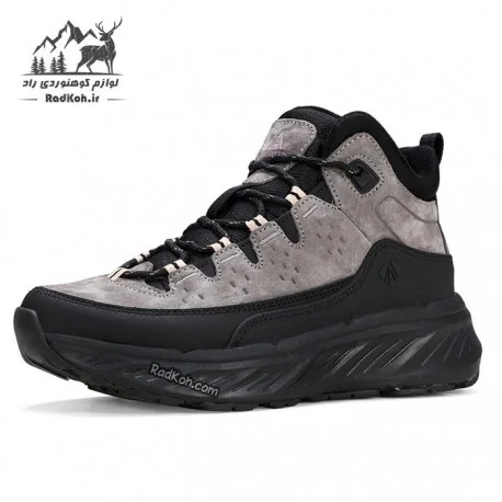 نیم بوت زنانه هامتو مدل 260757B-2 خاکستری/مشکی