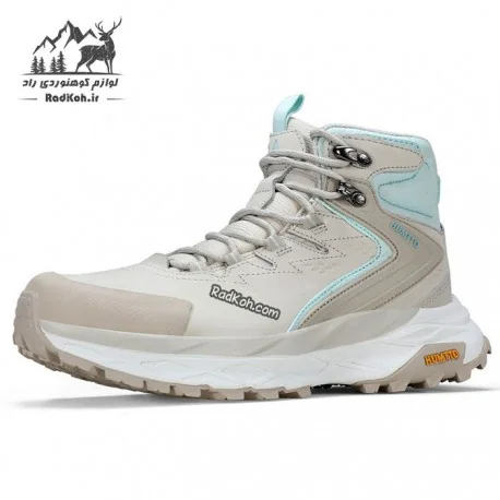 نیم بوت زنانه هامتو مدل 260931B-3 کرم(بژ)/آبی