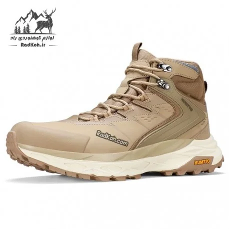 کفش چرم مردانه هامتو مدل 260931A-3 خاکی روشن