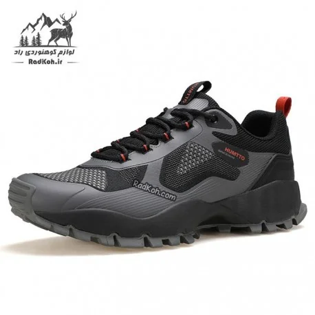 کفش روزمره مردانه هامتو مدل 160628A-2 خاکستری/مشکی