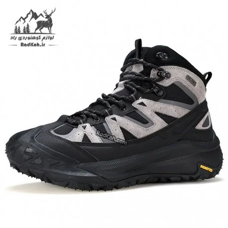 	نیم بوت مردانه هامتو مدل 260996A-2 مشکی/خاکستری