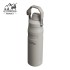 قمقمه استنلی 710 میل مدل iceflow bottle رنگ طوسی قابل شستشو در ماشین ظرفشویی