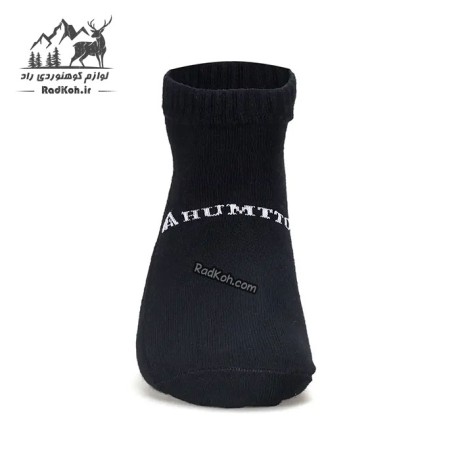 جوراب نخ پنبه هامتو بچگانه مدل HB202460-1 مشکی