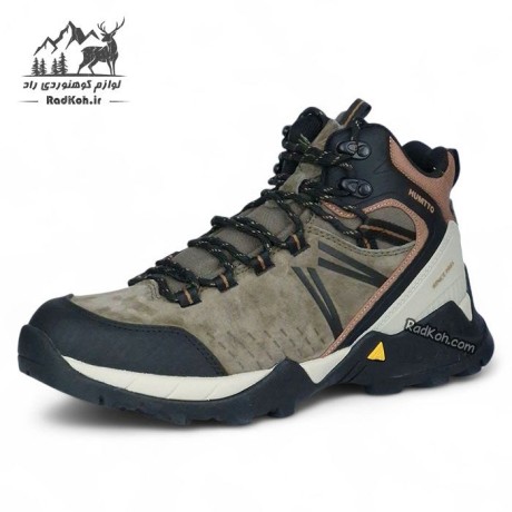 نیم بوت زمستانه مردانه هامتو مدل 260336A-2 خاکی/مشکی