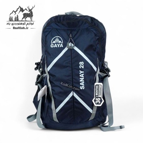 کوله پشتی قایا 28 لیتری مدل سانای رنگ سرمه ای تیره