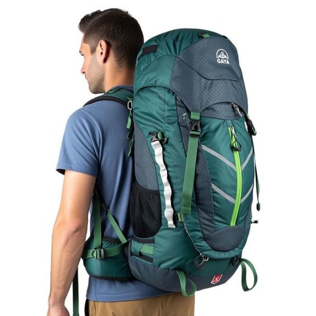 کوله قایا 45+ لیتری قایا مدل قاید رنگ سبز تیره