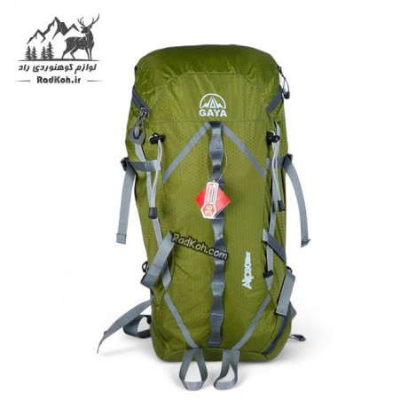 کوله پشتی کوهنوردی قایا 30 لیتری مدل آلپ دارای کاور ضد آب