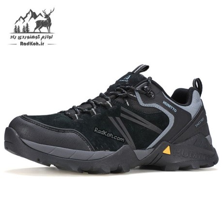 کفش مردانه هامتو مدل 160986A-3 مشکی/طوسی