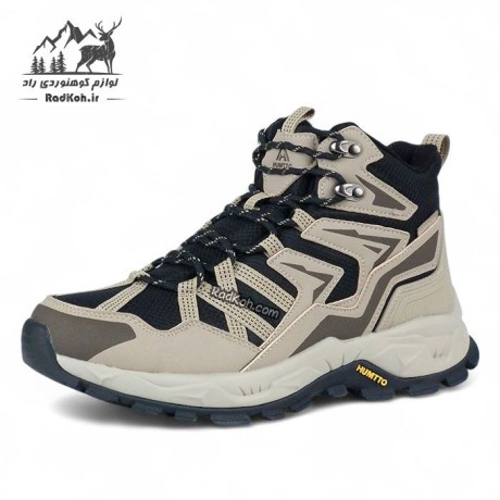 کفش مردانه هامتو مدل 260993A-4 مشکی/خاکی