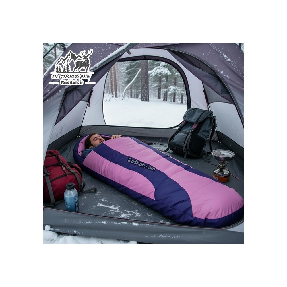 کیسه خواب قایا نایت لایت 300  مناسب افراد تا قد 190 سانتی‌ متر