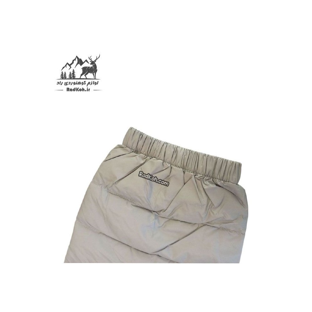 کاپشن هامتو مردانه پر مدل 38Y736A-2 رنگ طوسی