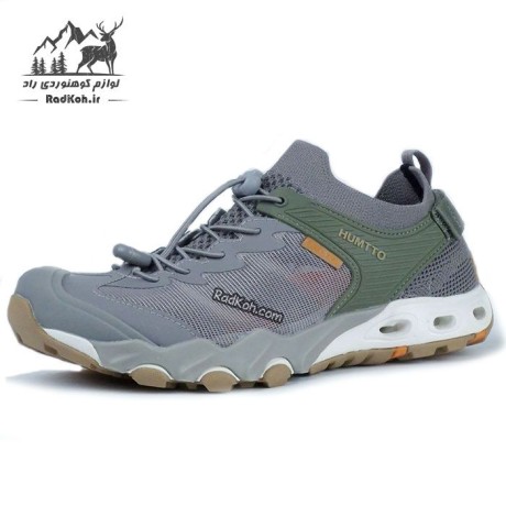 کفش زنانه هامتو مدل 660908B-3 طوسی/سبز تیره