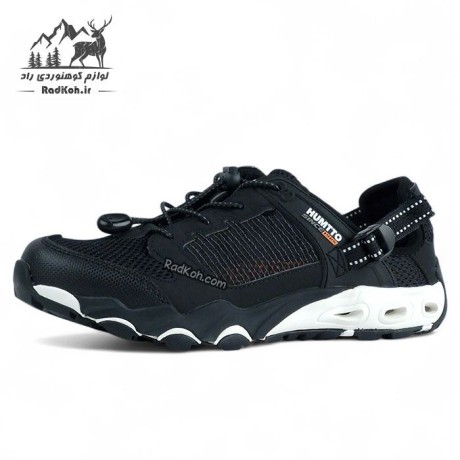 کفش صندل زنانه آبنوردی هامتو مدل 630101B-11 مشکی/سفید