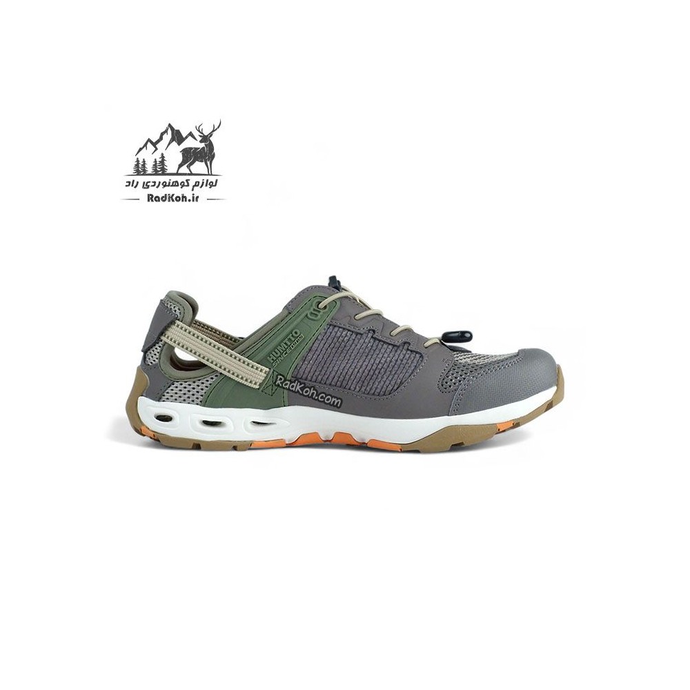 صندل هامتو مردانه مدل 630101A-10 دارای منافذ در زیره برای خروج آب