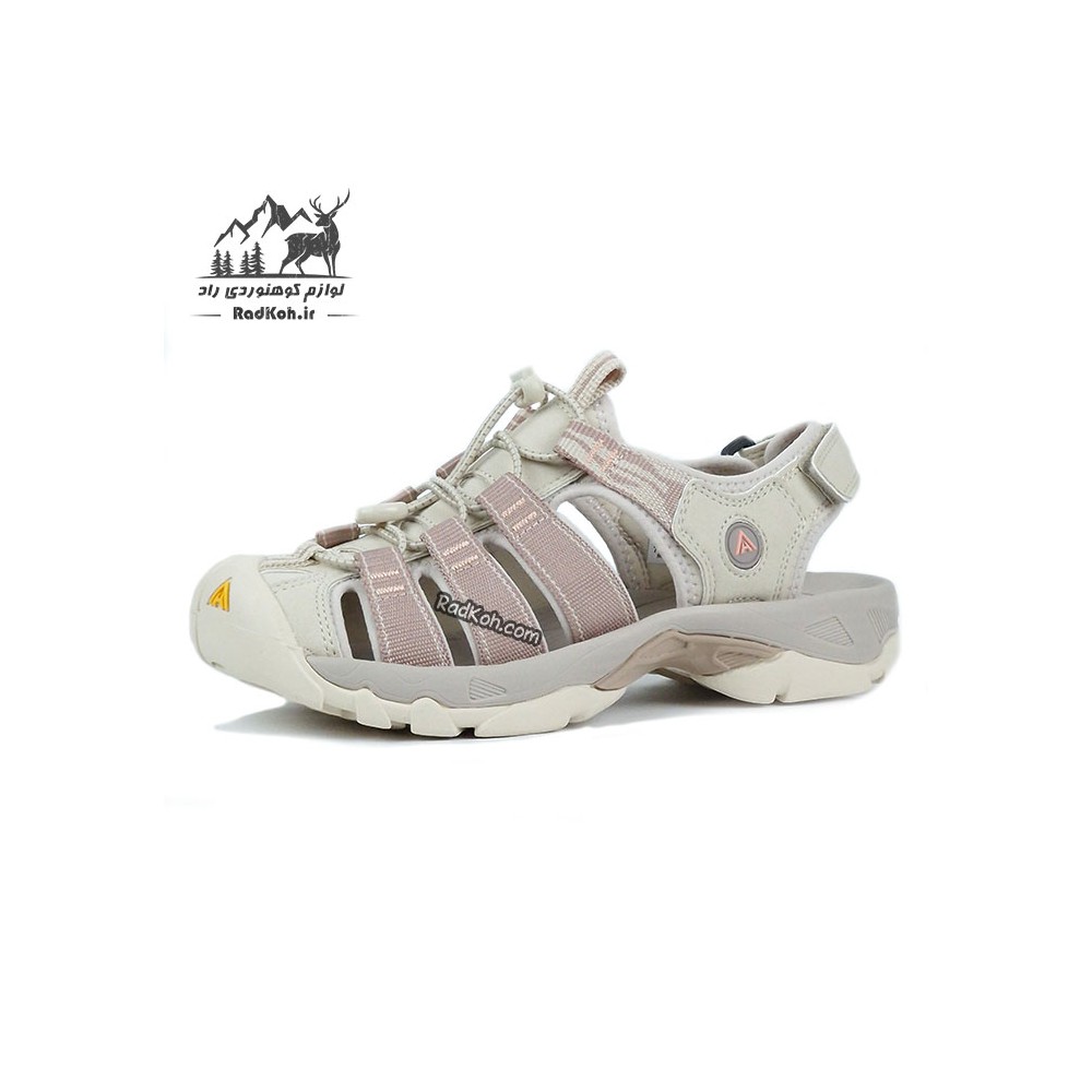 صندل زنانه جلو بسته هامتو مدل 710445B-34 کرم(بژ)/یاسی
