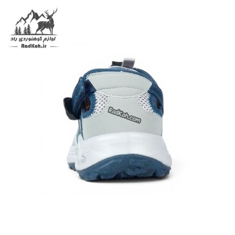 صندل مردانه Humtto مدل 670148A-3 دارای بند کشی و چسبی و برای فیت شدن سگک دارد