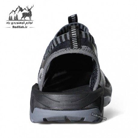 صندل مردانه هامتو مدل humtto 710096A-1 رنگ خاکستری تیره