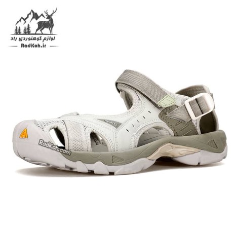 صندل هامتو مردانه مدل 9601-13 طوسی/سبز تیره
