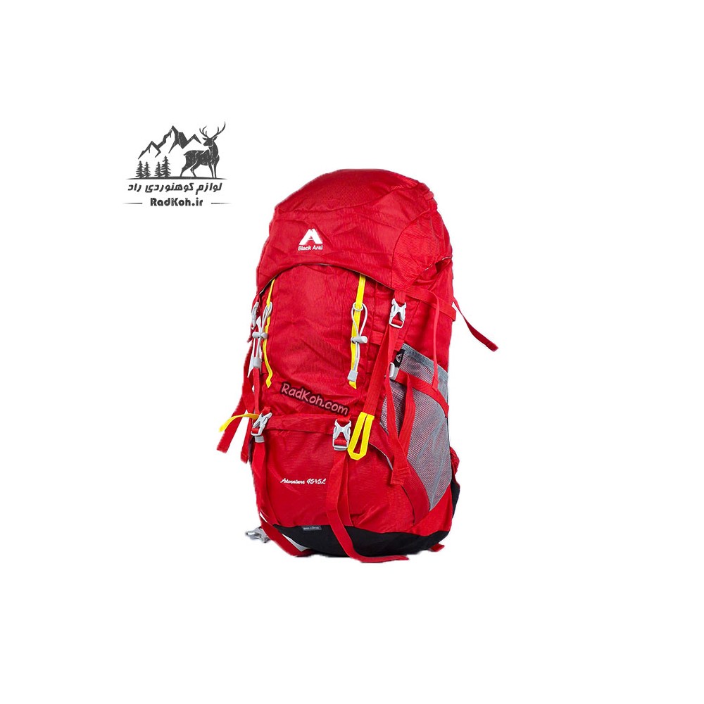 کوله کوهنوردی بلک آرال مدل KA-8197 دارای پد دور کمر عریض