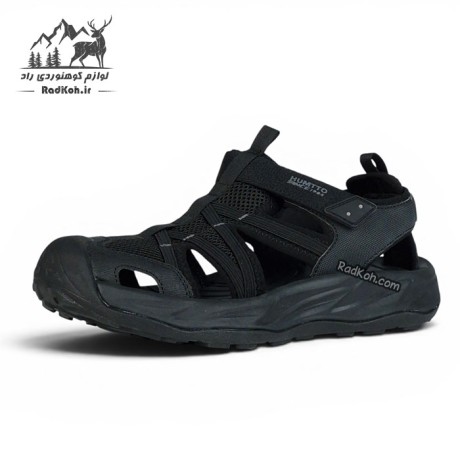 صندل مردانه پیاده روی هامتو مدل 740977A-1 مشکی