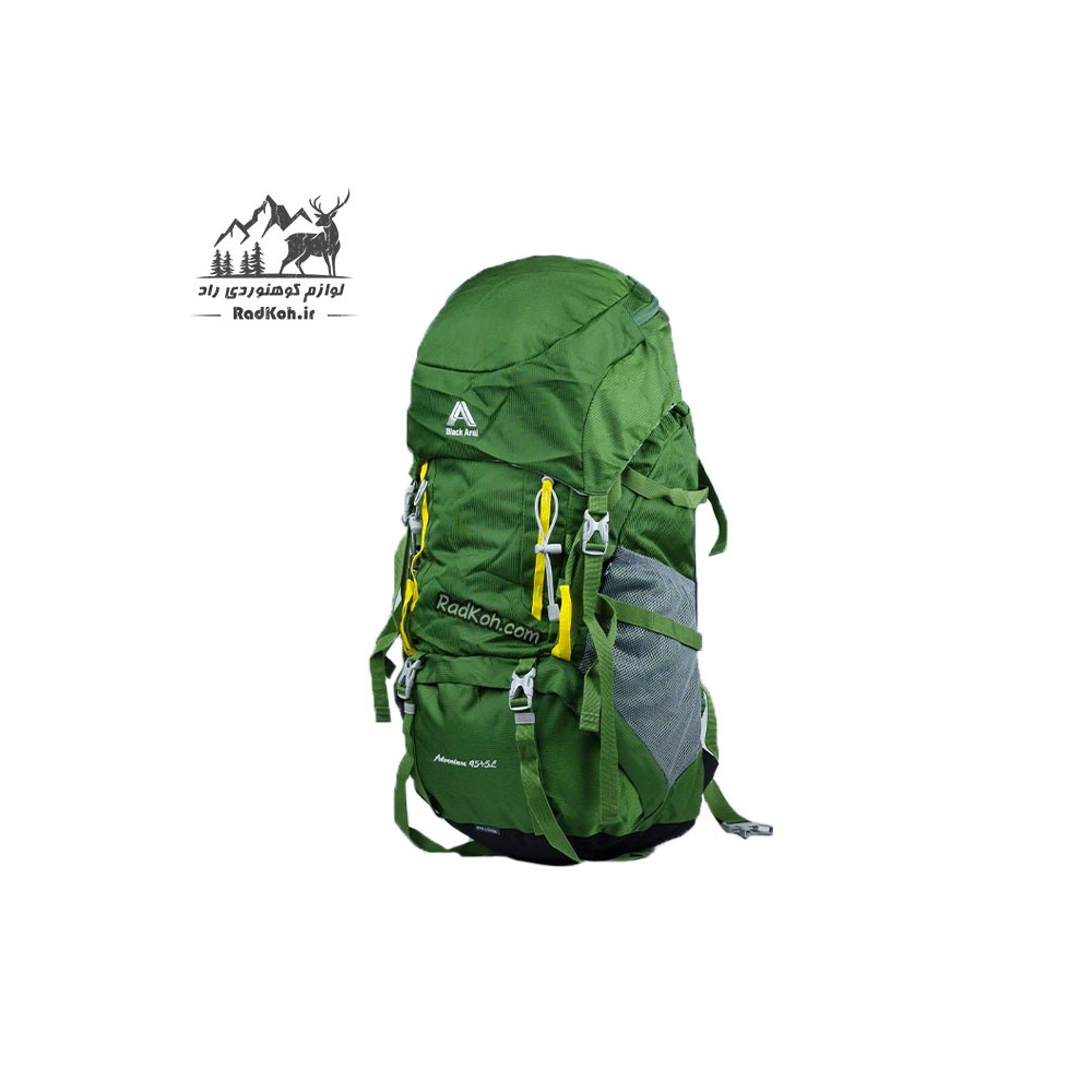 خرید آنلاین کوله پشتی 50 لیتری بلک آرال رنگ سبز طرح جدید KA-8197